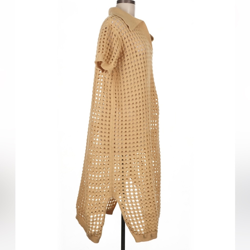 Dressed in Lala Soul Stuff Knit Dress in Tan - Picture 9 of 12